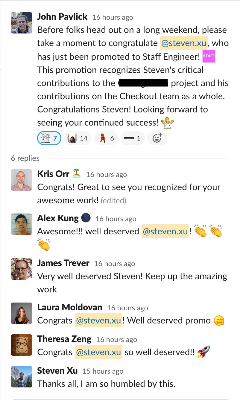 slack convo